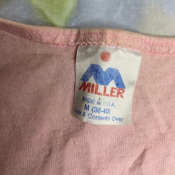 Vintage 80s 1986 California Life’s A Beach Tank Top Medium Made in USA! Miller - Picture 4 of 7